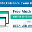 Free NEET Mock Test