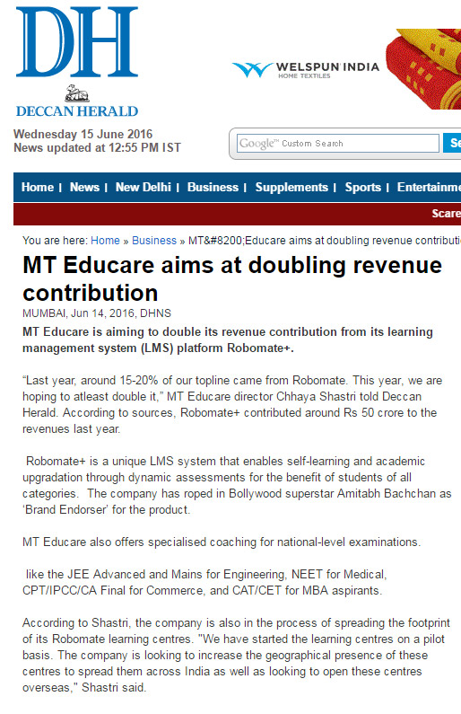 Robomate+Launch By MT Educare