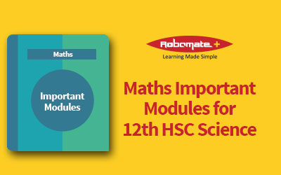 Important Modules for 12th HSC Science: Maths Paper