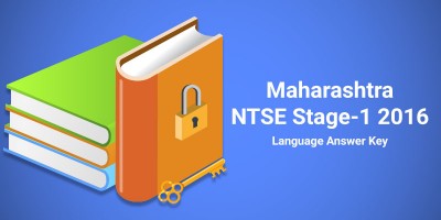 Maharashtra NTSE Stage-1 2016 Language Answer Key