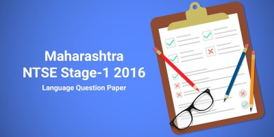 Maharashtra NTSE Stage-1 2016 Language Question Paper