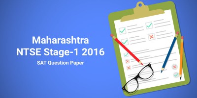 Maharashtra NTSE Stage-1 2016 SAT Question Paper