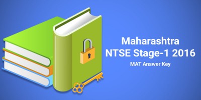 Maharashtra NTSE Stage-1 2016 MAT Answer Key