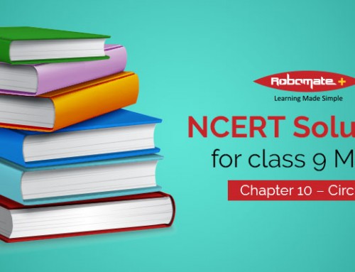 NCERT Solutions for Class 9 Maths Chapter 10 – Circles